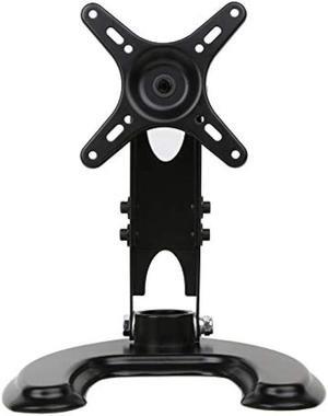 Wearson U-Shape 10 to 27inch 180 Degree Adjustable LCD Monitor Stand Mount Folding VESA Monitor Stand All-Metal-Body With VESA Hole 75x75mm 100x100mm