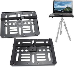 koolehaoda Laptop Notebook Pallet Projector Tray Holder with Arca-Swiss Interface for 1/4 to 3/8 Screw Tripod Stand Ballhead Mount, 22 lbs Capacity with Vented Cooling Platform Stand