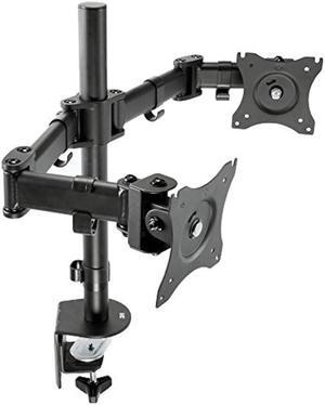 3M MM200B Dual Monitor Clamp Mount, 24 x 33 x 5, Black