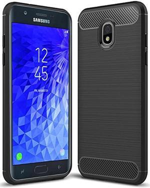 Sucnakp for Samsung Galaxy J7 2018 case Galaxy J7 V 2nd Gen CaseGalaxy J7 Refine CaseGalaxy J7 AeroJ7 StarJ7 TopJ7 CrownJ7 AuraJ7 EonJ737VJ737TTPU Protective Case CoverBlack