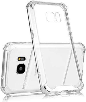technext020 Galaxy S7 Clear Case Galaxy S7 Case Silicone Protective Back Cover Slim Fit Samsung Galaxy S7 Bumper Transparent