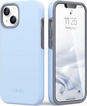 TEAM LUXURY iPhone 14 Case/iPhone 13 Case, [UNIQ Series] Shockproof Protective Phone Case for iPhone 13/14 6.1 inch (Serenity Blue)