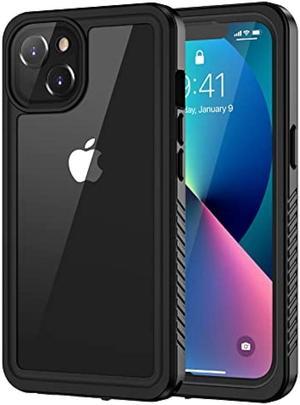 Lanhiem for iPhone 13 Case IP68 Waterproof Dustproof Shockproof Cases with Builtin Screen Protector Full Body Sealed Protective Front and Back Cover for iPhone 13 61 inch Black