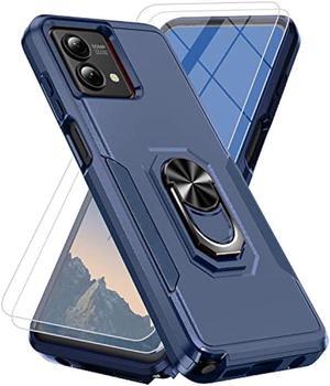 Bonkier for Motorola Moto G Stylus 5G 2023 CaseNot for 2022 Version with 2X Screen ProtectorMilitary Grade Shockproof Magnetic Kickstand Phone Case for Moto G Stylus 5G 2023Blue