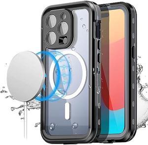 AICase Waterproof Case for iPhone 15 Pro Max(6.7) with MagSafe Snowproof,Dustproof and Shockproof, IP68 Certified Full Body Protection Fully Sealed Underwater Cover for iPhone 15 Pro Max 6.7