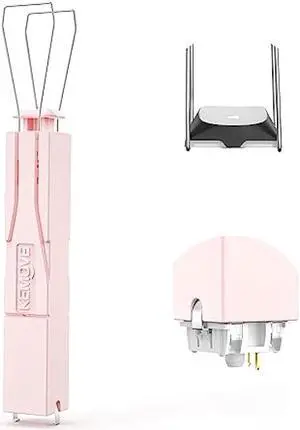 KEMOVE P10 2-in-1 Switch Puller Keycap Puller for Mechanical Keyboard, 304 Stainless Steel Key Switch Keycap Puller, Easily Remove and Replace Gaming Keyboard Switches and keycaps - Pink