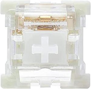 Granvela OUTEMU Silent White Switches 3 Pin Key switches Replacement Pack 20 - Gateron& Cherry MX Equivalent DIY Replaceable Switches for Mechanical Gaming Keyboard