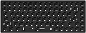 Keychron K2 Pro QMK/VIA Custom Wireless Mechanical Keyboard, Programmable Macro Wired Keyboard with Hot-Swappable RGB Backlight Compatible Mac Windows Linux - Barebone Version