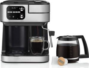 Cuisinart 12 Cup Programmable Stainless Steel Thermal Coffee Maker with Thermal  Carafe (DCC-1850 /DCC-3400) Bundle Including Permanent Filter and 1 YR CPS  Enhanced Protection Pack 