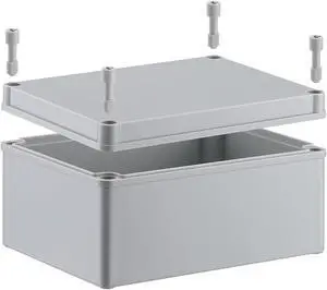 Inkbirdplus Plastic Junction Box, IP67 Dustproof&Waterproof DIY Box, Durable Electrical Project Enclosure, 8 x 6 x 4 inch