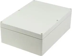 BestTong Waterproof Dust-Proof IP65 ABS Plastic Junction Box Universal Electric Project Enclosure 11.4 x 8.2 x 3.9 Inches(290mm x 210mm x 100mm)