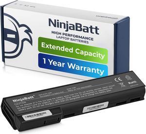 NinjaBatt Battery for HP 8460P 628668-001 8470P 8570P 628666-001 628670-001 6560B CC06 631243-001 CC09 CC06XL 634089-001 634087-001 6465B 6470B 6460B - High Performance [6 Cells/4400mAh/48Wh]
