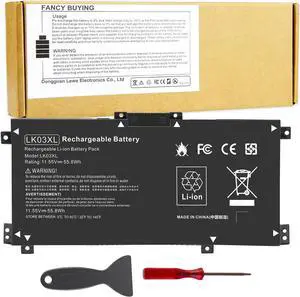 LK03XL L09281-855 916814-855 Battery for HP Envy X360 bp1xx bq0xx bq1xx bq021dx bp112dx cn0xxx cn1xxx cn0011dx cn0012dx cp0xxx cp0011dx ae1xx ae111dx bw0xxx bw0013dx ce0xxx ce1xxx ce1013dx