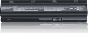 593553-001 CQ42 MU06 Laptop Battery Replacement for HP Spare 593554-001 593550-001 593562-001 G62 Pavilion G6 G7 DV7 HSTNN-LB0W Presario CQ56 CQ57 CQ62, Compatible with HP MU09 (10.8V 8800mAh 9-Cell)