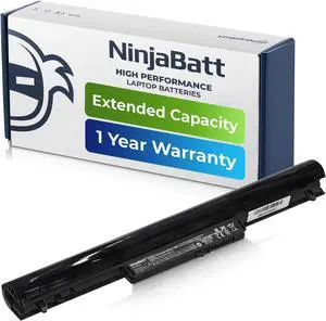 NinjaBatt Battery for HP 695192-001 VK04 15-B142DX 14-B109WM HSTNN-YB4D 15-B129WM 694864-851 14-C050NR 15-B119WM 14-B120DX 15-B123CL 14-B015DX 14-B019US High Performance [4 Cells/2200mAh/32Wh]