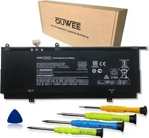 OUWEE SP04XL Laptop Battery Compatible with HP Spectre X360 13-AP0000UR 13-AP0000NN 13-AP0100ND 13-AP0000NA Series HSTNN-OB1B HSTNN-IB8R L28538-AC1 L28764-005 15.4V 61.4Wh 3990mAh