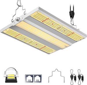 VIPARSPECTRA 2024 XS1500 Pro LED Grow Lights for Seed Starting Vegetables Bloom Newgen Lens Dimming Daisy Chain Full Spectrum Grow Lights for Indoor Plants 2x23x3 Grow Tent Actual Power 150 Watt