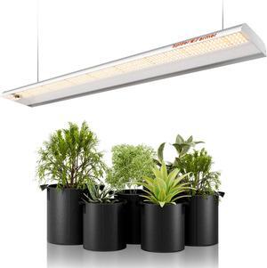 Spider Farmer 2024 New SF600 LED Grow Lights 2x4 ft Coverage Sunlike Full Spectrum Plant Growing Lamp for Indoor Plants Seeding Veg Flower Energy Saving & High Efficiency Grow Light 384 Diodes