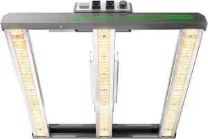 MARS HYDRO 2024 FC-E1500 150Watt LED Grow Light 2x2ft Full Spectrum Grow Light Bar Plant Growing Light Remote Control Dimmable Grow Lamp Daisy Chain, Achieve 2.8 umol/J for Indoor Plants