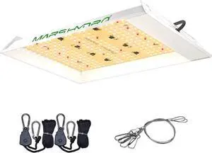 TS600 100Watt LED Grow Light 2x2ft Coverage, New Diodes Layout Full Spectrum Growing Lamps for Hydroponic Indoor Plants Seeding Veg and Bloom Greenhouse Fixtures Four for 4x4'