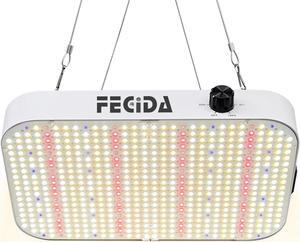FECiDA 1000W LED Grow Light Dimmable, UV-IR Included Ideal Full Spectrum LED for Indoor Plants, 2023 Best 2x2 2x4 3x3, Daisy Chain Function & Quiet Build-in Fan