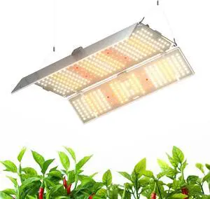 Barrina 4x4 Grow Lights for Indoor Plants Full Spectrum, BU2000 Dimmable, Adjustable LED Grow Light Panel, 816 LEDs, High PPFD, Plant Lights for Indoor Growing, Seedling, Flowering and Fruiting
