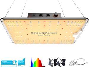 SF1000,  LM301H EVO Led Grow Light, Full Spectrum Plant Grow Light, Dimmable & High Efficiency & Deeper Penetration Lamps for Seed Starting Vegetables Bloom in 2x2/3x3 Grow Tent