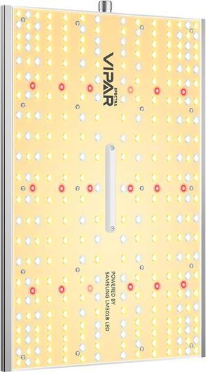 VIPARSPECTRA XS1500 150W LED Grow Lights for Seed Starting Vegetables Bloom, Samsung LM301B Diodes MeanWell Driver Dimming Daisy Chain Grow Lights for Indoor Plants Full Spectrum for 2x2/3x3 Grow Tent