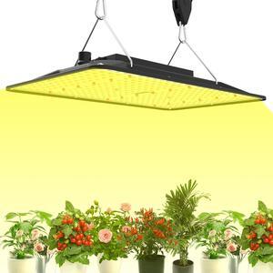 Grow Lights for Indoor Plants Full Spectrum - 2023 Upgraded Daisy Chainable Plant Grow Light - 100w Dimmable LED Grow Lights, Plant Growing Lamps, 2x2 Grow Tent Light - Adjustable Hanging Grow Lights