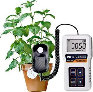 Quantum PAR Meter - Upgraded: High Precision, Grow Light Meter, Indoor Plants Meter, Good for Growing droseras and All Indoor Plants