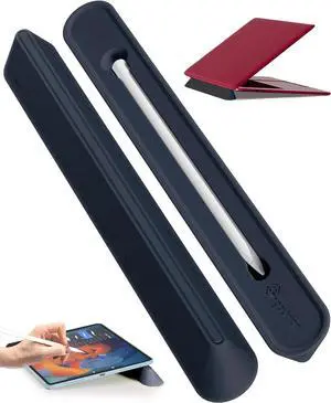 3 in 1 Silicone Laptop Stand Keyboard Riser for Ergonomic Typing/Reading Portable Laptop Cooling Stand for Home Office School and Travel Oval Base Midnight