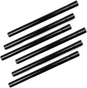 6 Pcs 1.25inch Universal Vacuum Extension Wand Vacuum Attachments 1 1/4 inch, 1 1/4Friction Fit Extension Wand, Vacuum Cleaner Extension Tube