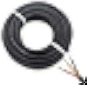 22AWG UL2464 Power Cable LED Red & Black& Yellow 3 Conductors (2464-22AWG-3C- 25ft)