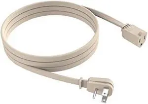 Stanley 31526 Grounded Heavy Duty Appliance Extension Cord, 6-Feet, Beige