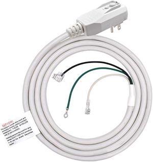 ELEGRP 0651510LY L15515 18AWG LCDI Power Cord Plug for A/C Air Conditioner, E250451 UL Certified, 7.5FT Leakage Current Detection Interrupter Replacement, 120VAC 10Amp 1200W 60Hz NEMA 5-15P (1 Pack)