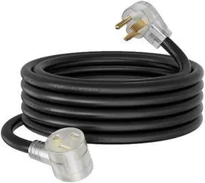 RVGUARD 250V 40 Feet Welder Extension Cord, Heavy Duty 8 AWG NEMA 6-50 STW Welding Cord with Power Indicator End, ETL Listed