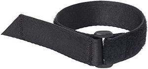 Ayaport Cinch Straps 1 x 18 Durable & Reusable Hook and Loop Covered with Nylon Webbing Securing Buckle Straps for All Purpose Cord Wrap Organizer Storage 8 Pack plus 4pcs Cable Ties (8, 1 x 18)