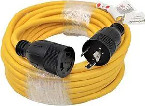 Parkworld NEMA L6-20 Extension Cord, Locking 3-Prong, 20 AMP, 250 Volts, 5000 Watts (36FT)