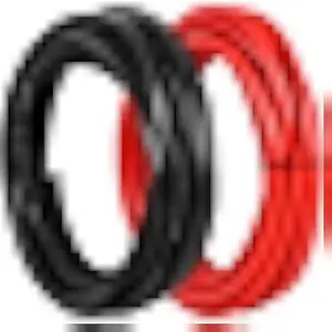 Shonsin 8 Gauge Silicone Wire 10ft Black & 10ft Red, Ultra Flexible 8 AWG Welding Cable 1650 * 0.08mm Stranded Tinned Copper 600V 200 - RC, Battery, Car, Inverter