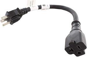 AC WORKS - 15 to 20Amp 125 Volt T-Blade Adapter (1PK-Flexible)
