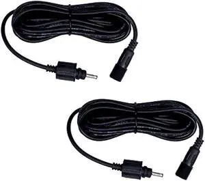 Lewisia 10 Feet Extension Cable - Solar Water Pump & Air Pump Aerator Oxygenator Extender Wires Cords (2 Pack)