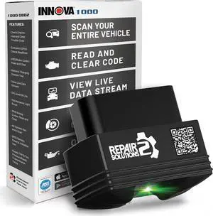 Innova 1000 v2 OBD2 Scanner Bluetooth - Works on All Vehicles Check Engine ABS SRS - No Subscriptions - Free Updates