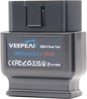 Veepeak OBDCheck BLE+ Bluetooth 4.0 OBD II Scanner for iOS & Android, Car Diagnostic Code Reader Scan Tool for Universal OBDII/EOBD Vehicles