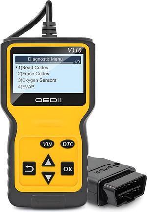OBD2 Scanner Code Reader for Car Check Engine, Automotive CAN Diagnostic Tool, Read and Erase Fault Codes, Check Emission Monitor Status, Universal for All OBD II Protocol Cars After 1996