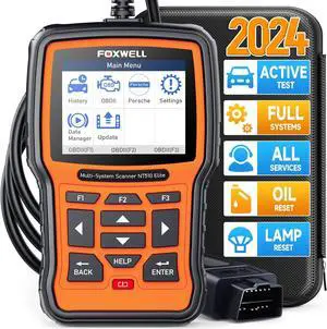 NT510 Elite fit for Porsche OBD2 Diagnostic Scanner Full System ABS SRS Engine Code Reader Scan Tool with Bi-Directional Control, All Service Reset Oil EPB Battery Registration, ABS Bleeding