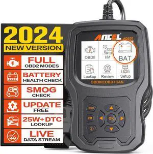 (Upgraded AD310) ANCEL AD530 OBD2 Scanner Diagnostic Tool with Battery Test Car Engine Light Code Reader Scan Tool, All OBD2 Function Enhanced Code Definition and Upgraded Graphing Battery Status