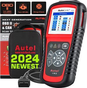 Autel AutoLink AL519 Car OBD2 Scanner, Classic Enhanced Mode 6 Engine Fault Code Reader OBDII CAN Diagnostic Scan Tool, One-Click Smog Check, DTC Lookup, Upgraded of AL319, Lifetime Free Update