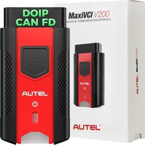 Autel MaxiVCI V200 VCI200 Wireless Dongle, 2024 VCI 200 OBD2 Connector Adapter Car Communication Interface, Work w/MaxiSys MS906 PRO MS906 PRO-TS, KM100(X) BT608 BT609 ITS600, MK906 PRO MK906 PRO-TS