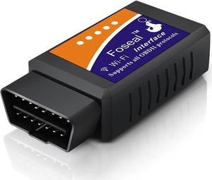 Wifi OBD2 Scanner, Car Code Reader Check Engine Light Diagnostic Scan Tool for iOS and Android