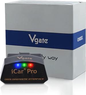 Vgate iCar Pro(BT3.0/ BLE4.0) OBD2 Scanner Code Reader Diagnostic Scan Tool for Android & iOS & Windows Compatible with ELM327 Adapter